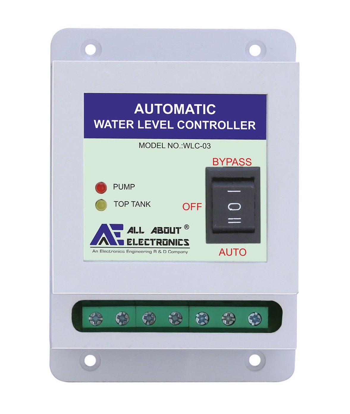 Automatic Water Level Controller With Magnetic Float Sensors (Model No. WLC-03)