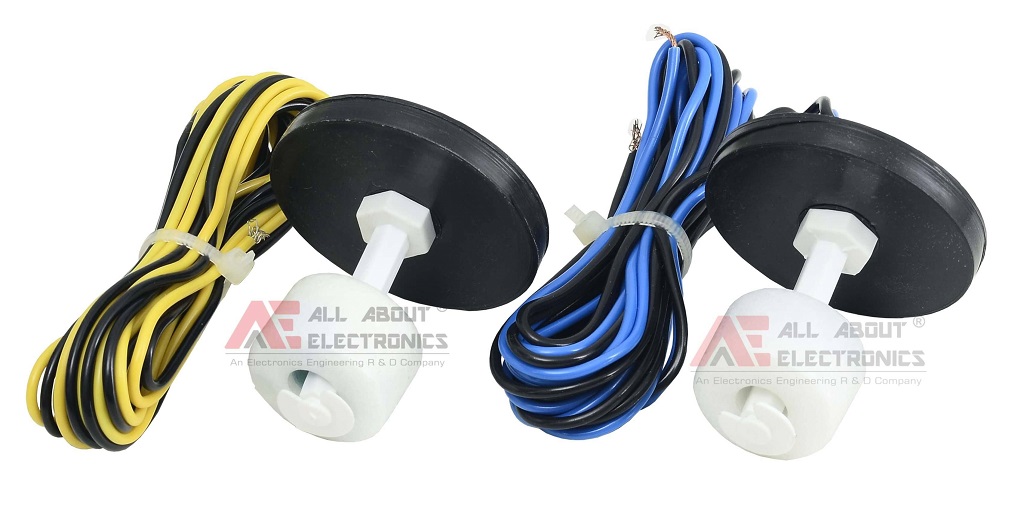 Float Sensor Switch (Water Level Sensor) For Water Level Controller Normally Open(No) & Normally Close (Nc) Type (2 Pcs.)