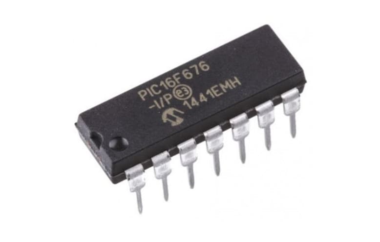 PIC16F676 14-Pin, Flash-Based 8-Bit CMOS Microcontroller