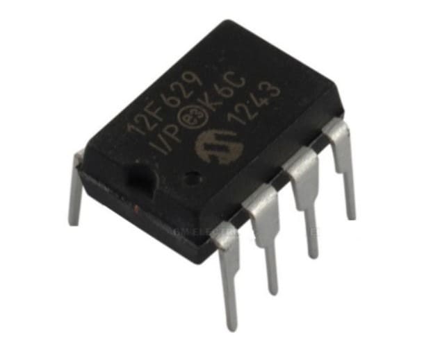 PIC12F629 8-Pin, Flash-Based 8-Bit CMOS Microcontroller